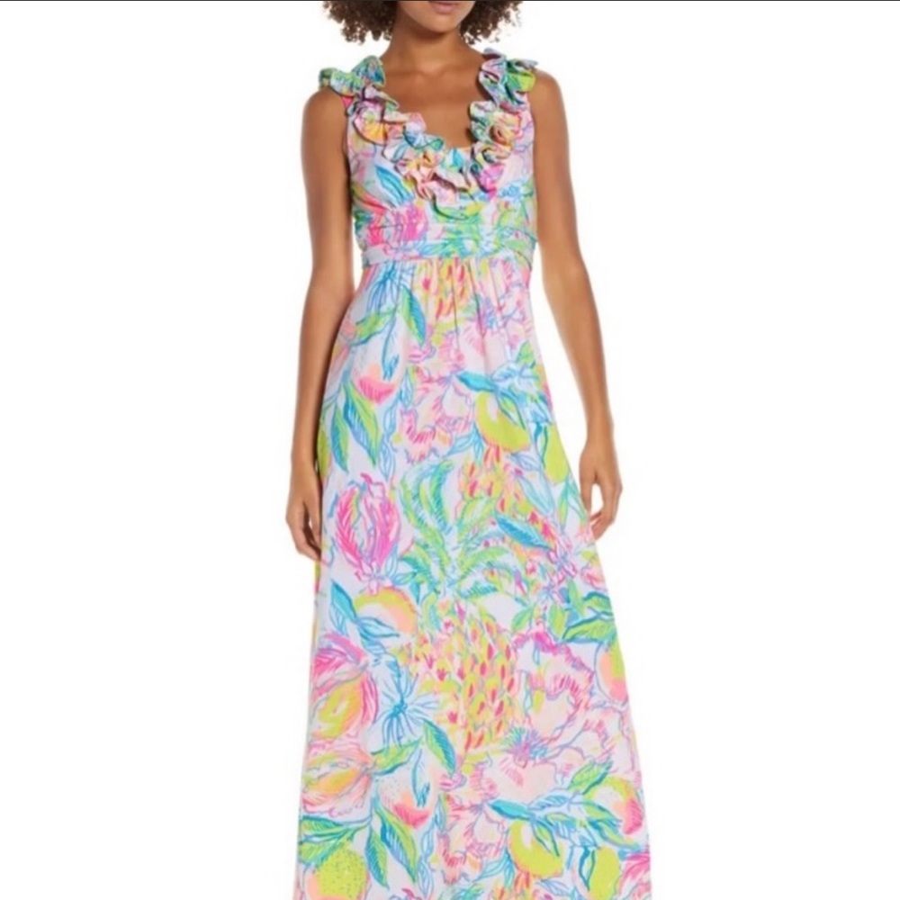Lilly Pulitzer Fiesta Bamba Leena Maxi Dress